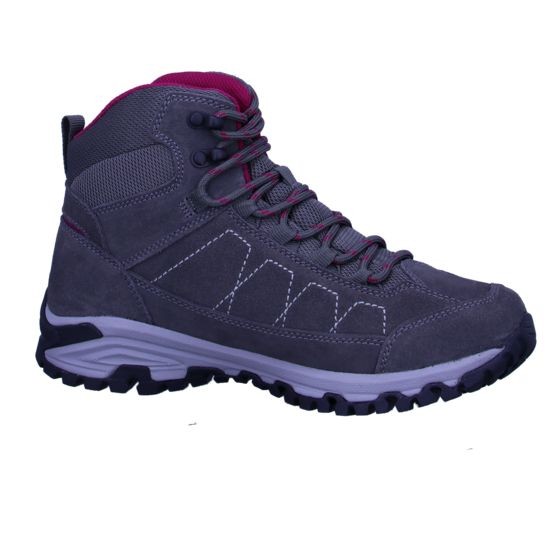 BRÜTTING Wanderschuhe grau grau/bordeaux 36