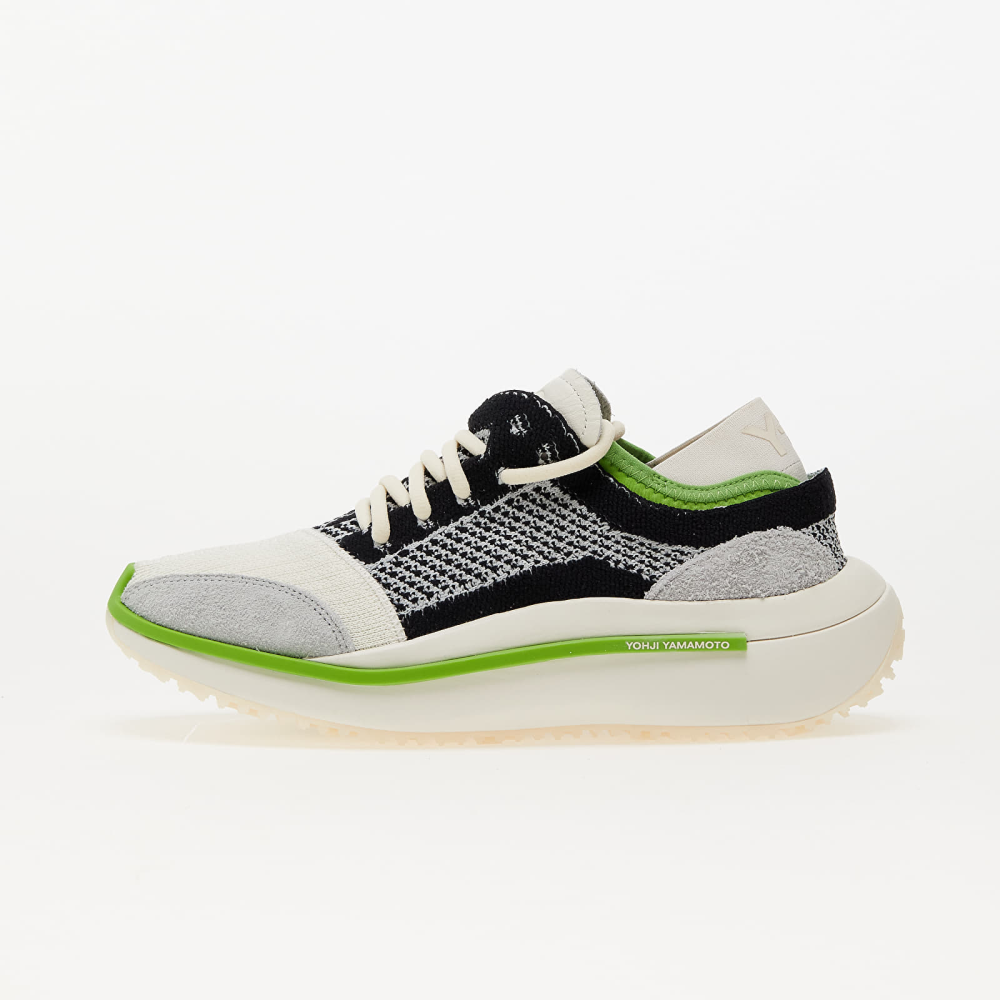 Y-3 Qisan Knit Off Wonder Silver Team Green IG1042 / weiss