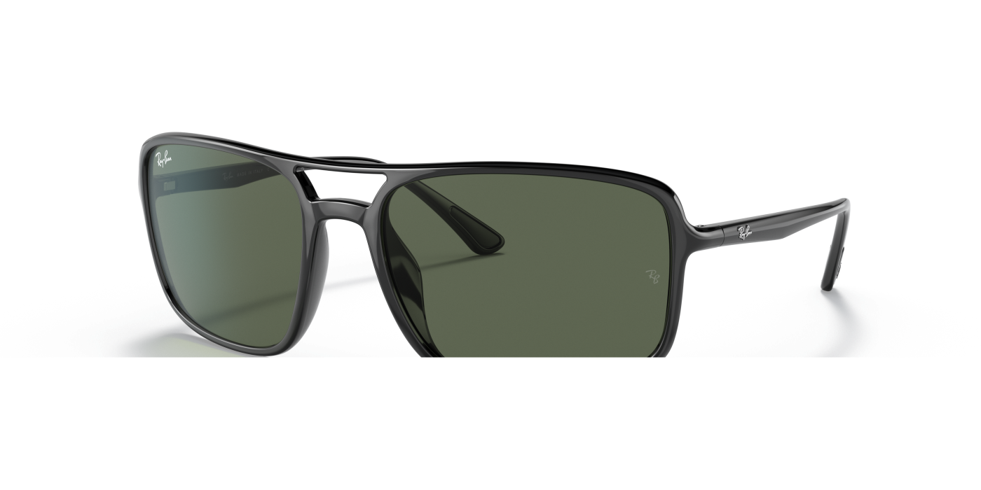 RB4375 - Negru Verde Lucios