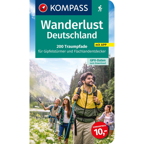 KOMPASS WANDERLUST DEUTSCHLAND - Wanderführer