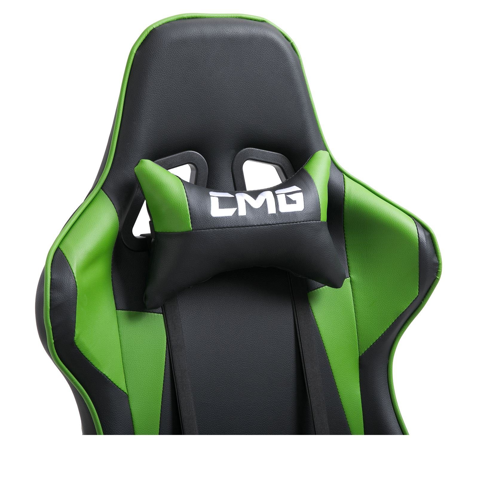 CARO-Möbel Gaming Chair GAMING, Bürostuhl GAMING Chefsessel Schreibtischstuhl Drehstuhl Racer
