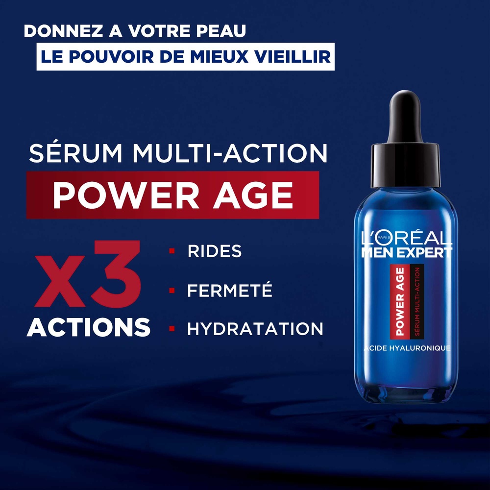 L'Oréal Paris Power Age Sérum Multi-Action Acide Hyaluronique