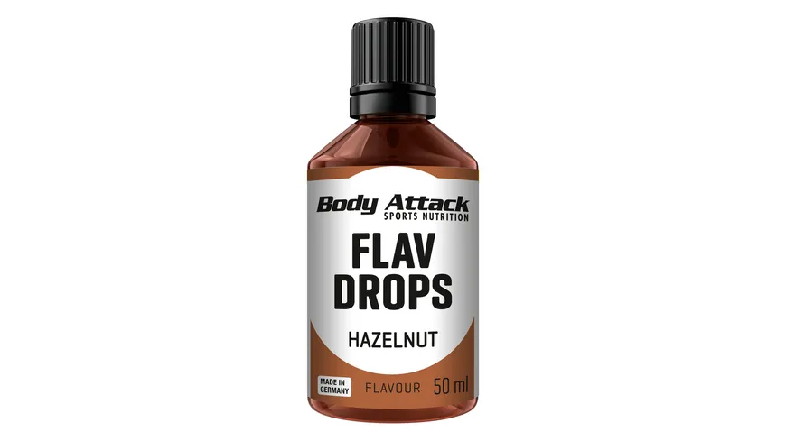 Body Attack Flav Drops Hazelnut 50 ml