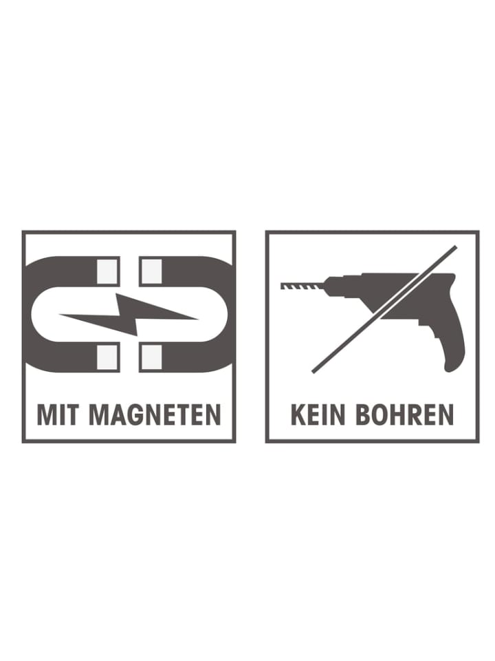 EASYmaxx Moskitonetz Magnetbefestigung 150x130cm schwarz günstig kaufen onesize