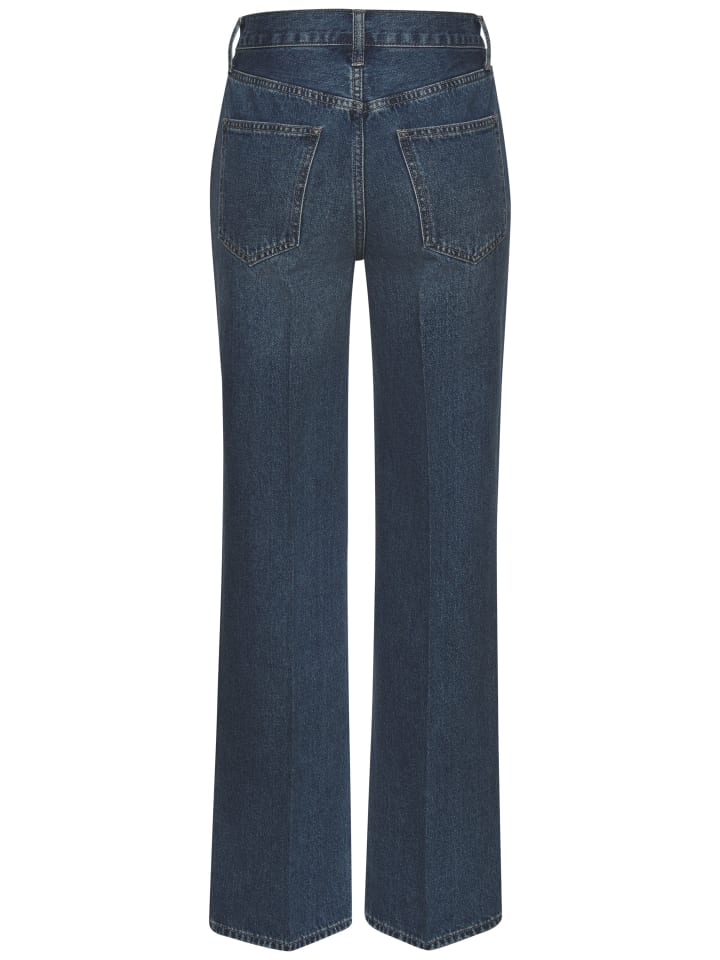 LASCANA Weite Jeans in blue washed günstig kaufen