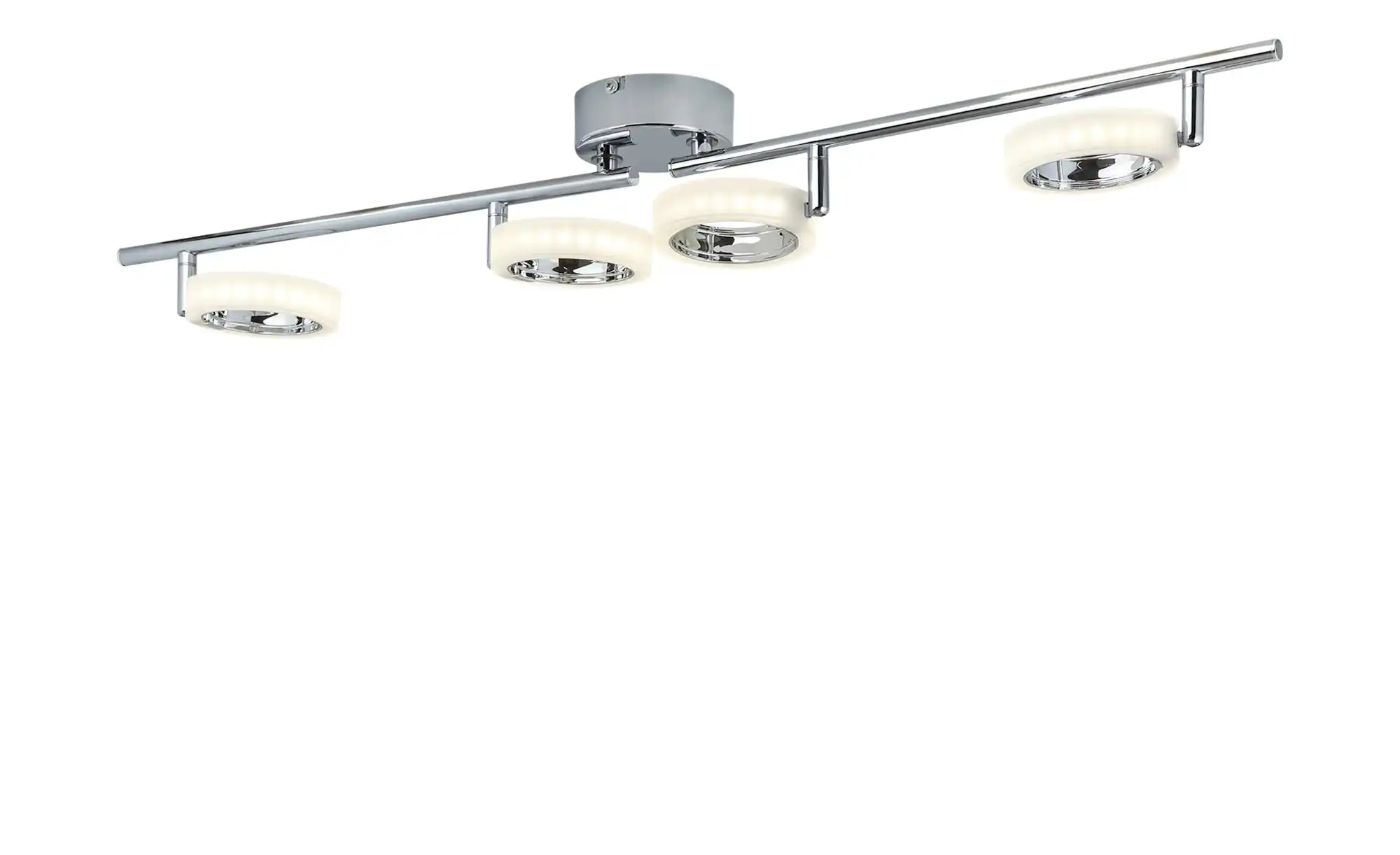 KHG LED-Deckenstrahler, 4-flammig, Acrylringe