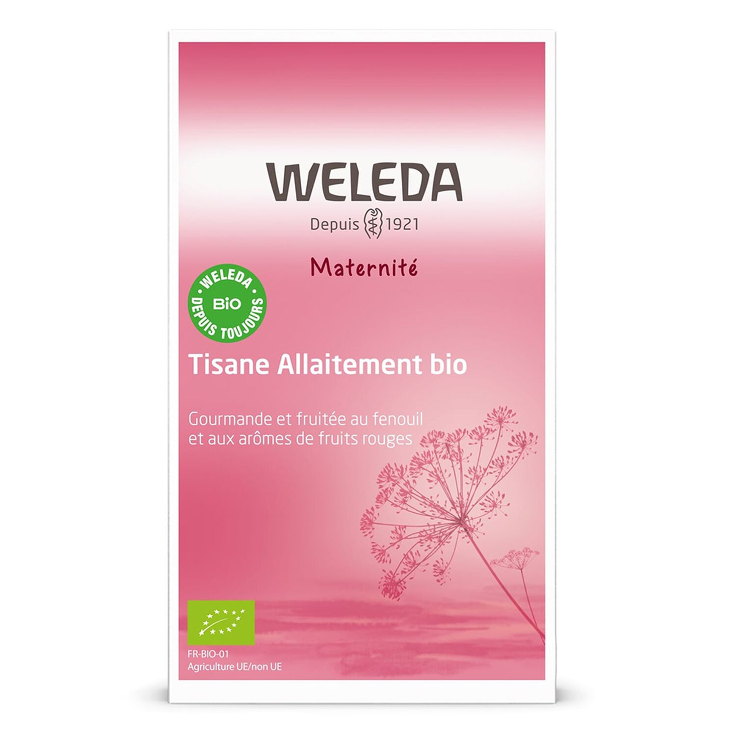 Weleda Maternité Tisane Allaitement Bio Fruits Rouges - Favorise la lactation