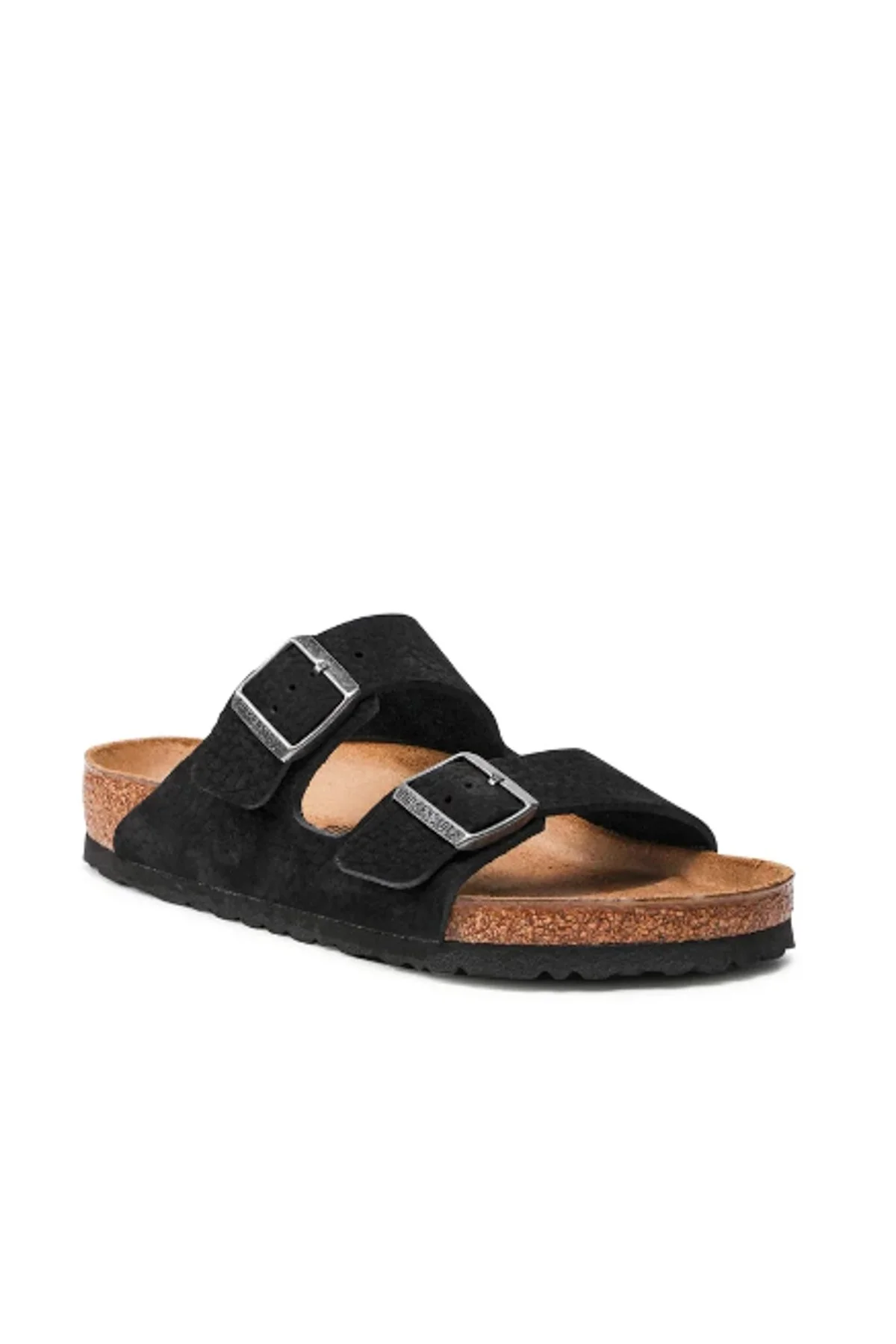 Birkenstock  Pantolette - Schwarz - Flacher Absatz