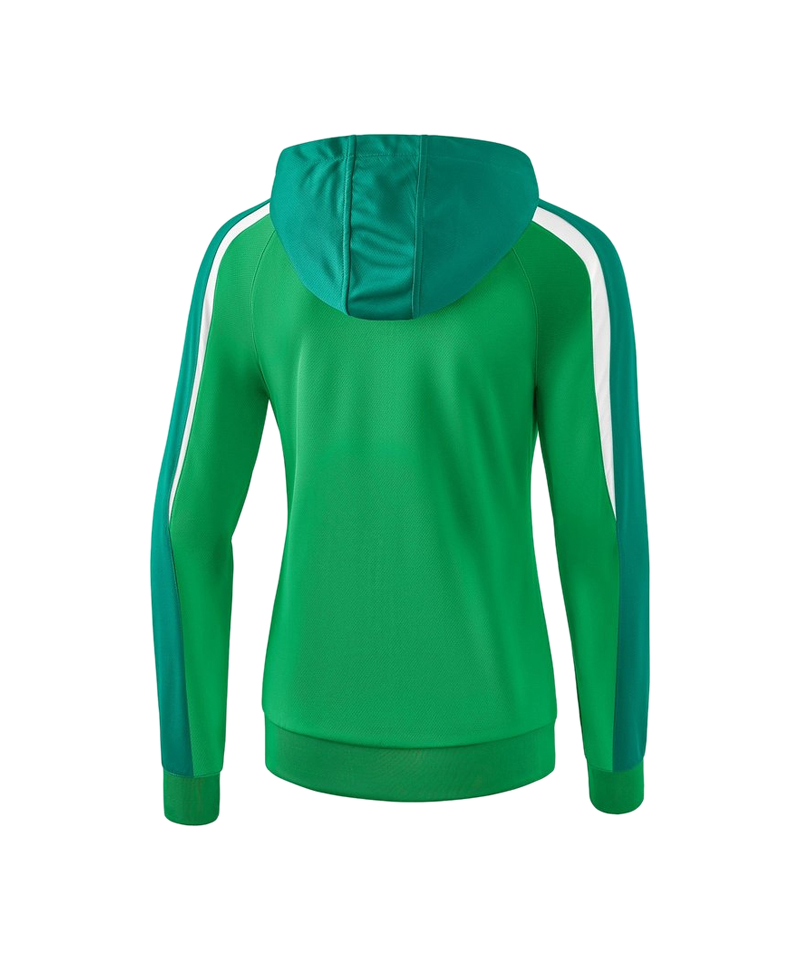 Erima Liga 2.0 Kapuzenjacke Damen Grün Weiss