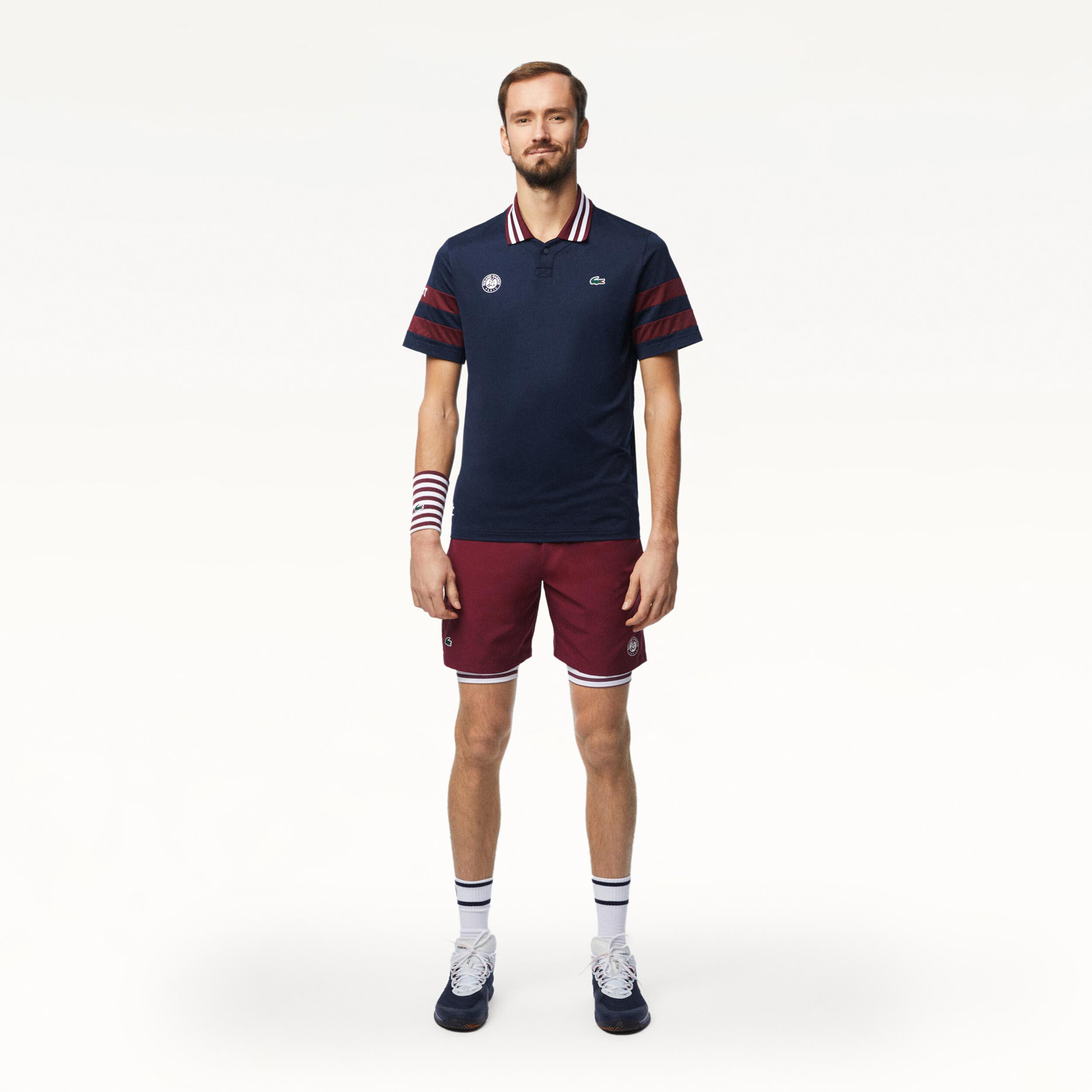 Shorts Herren - Dunkelrot, Mehrfarbig