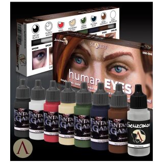 Human Eyes Paint Set
