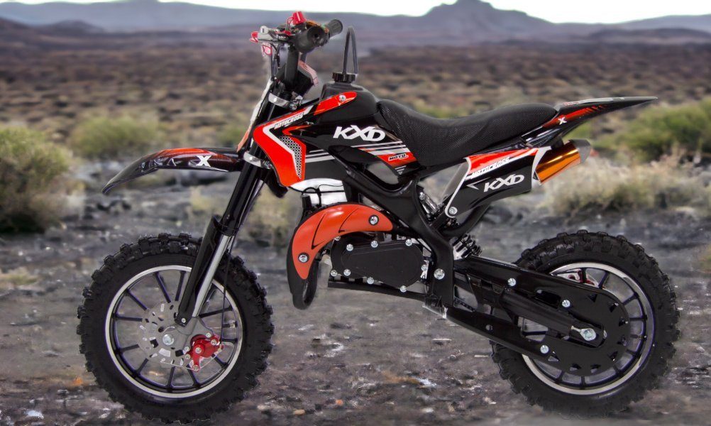 KXD Dirt Bike KXD 701 49ccm 2T Children's Dirt Bike Dirtbike CrossBike DirtBike pocket, 1 gear
