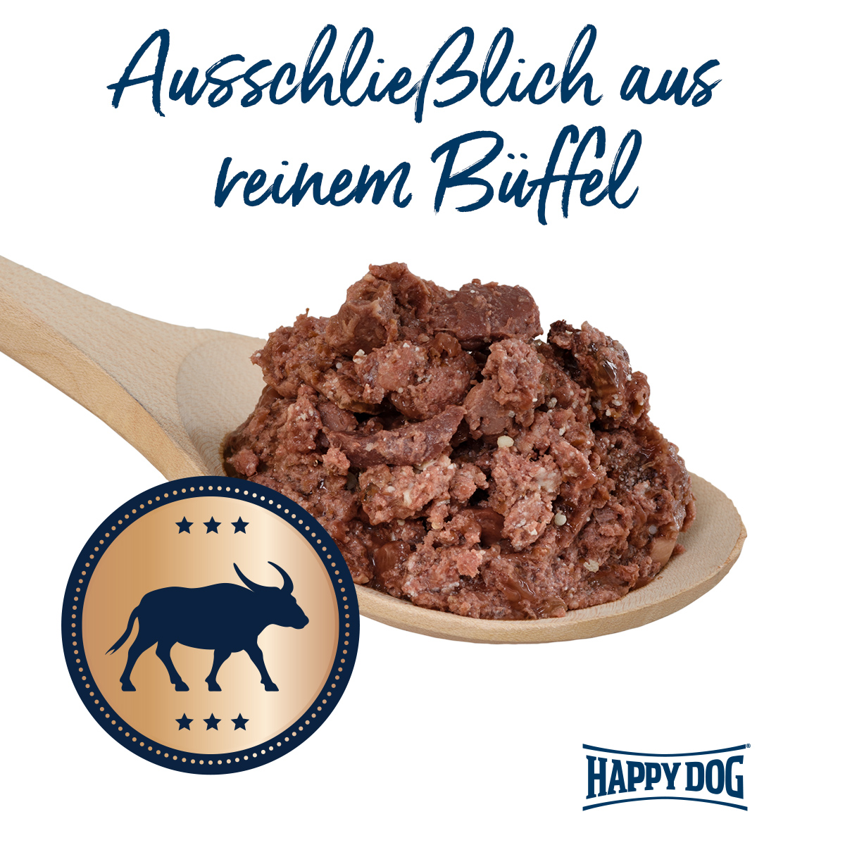 Happy Dog Sensible Pure Italy (Büffel) 12x400g bei ZooRoyal