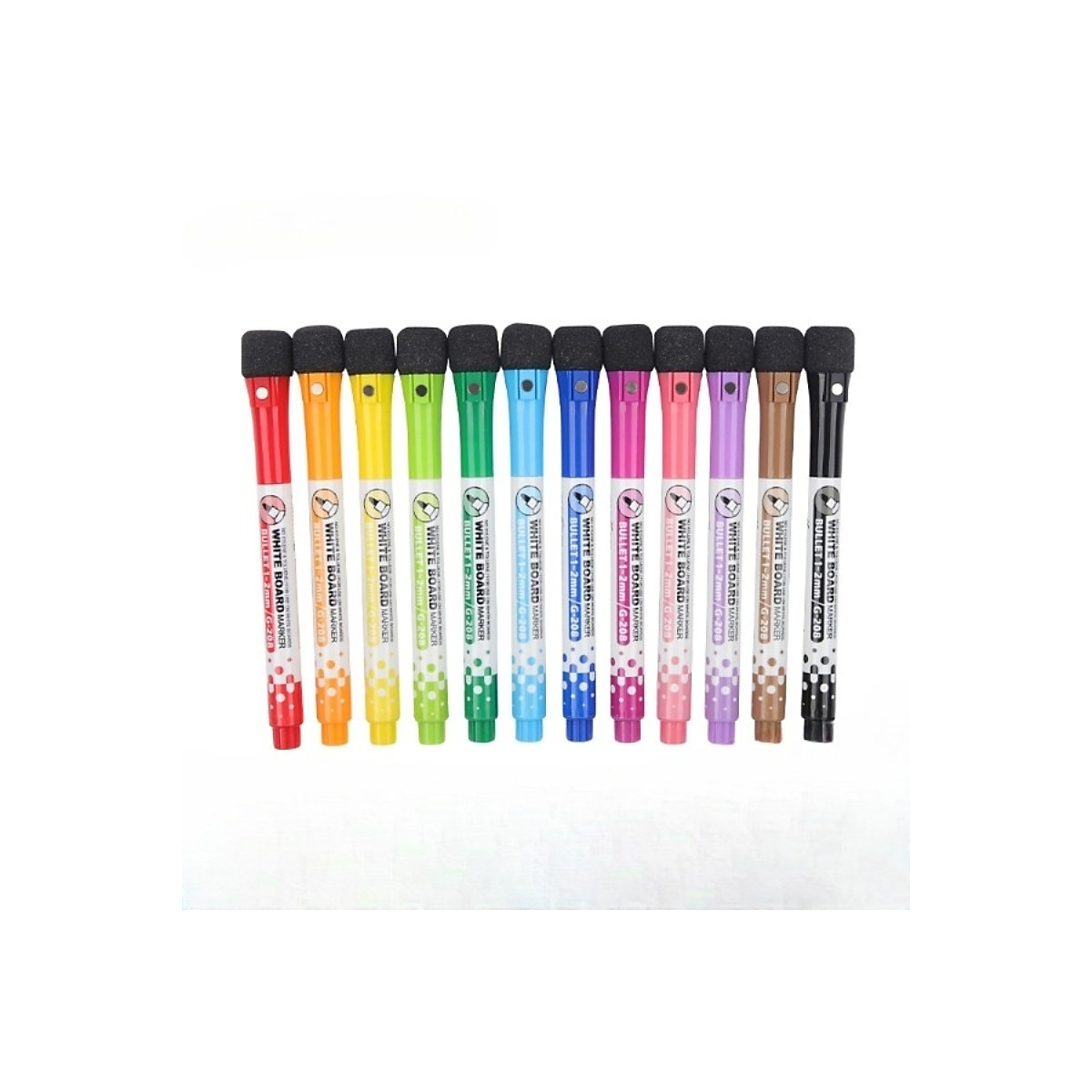 Magnetische Whiteboard-Farbstifte für Kinder Löschbarer und absorbierbarer Whiteboard-Malstift mit acht Farben