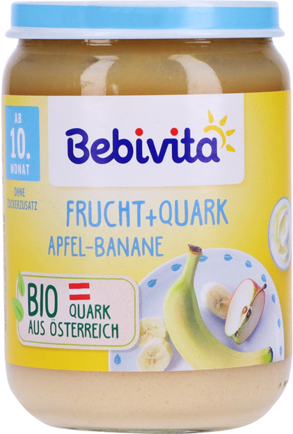 Bebivita Bio Frucht+Quark Apfel-Banane