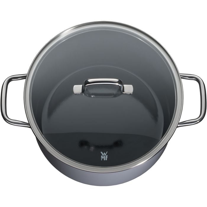 WMF Fusiontec Essential Topf-Set, 3-teilig Calm Grey