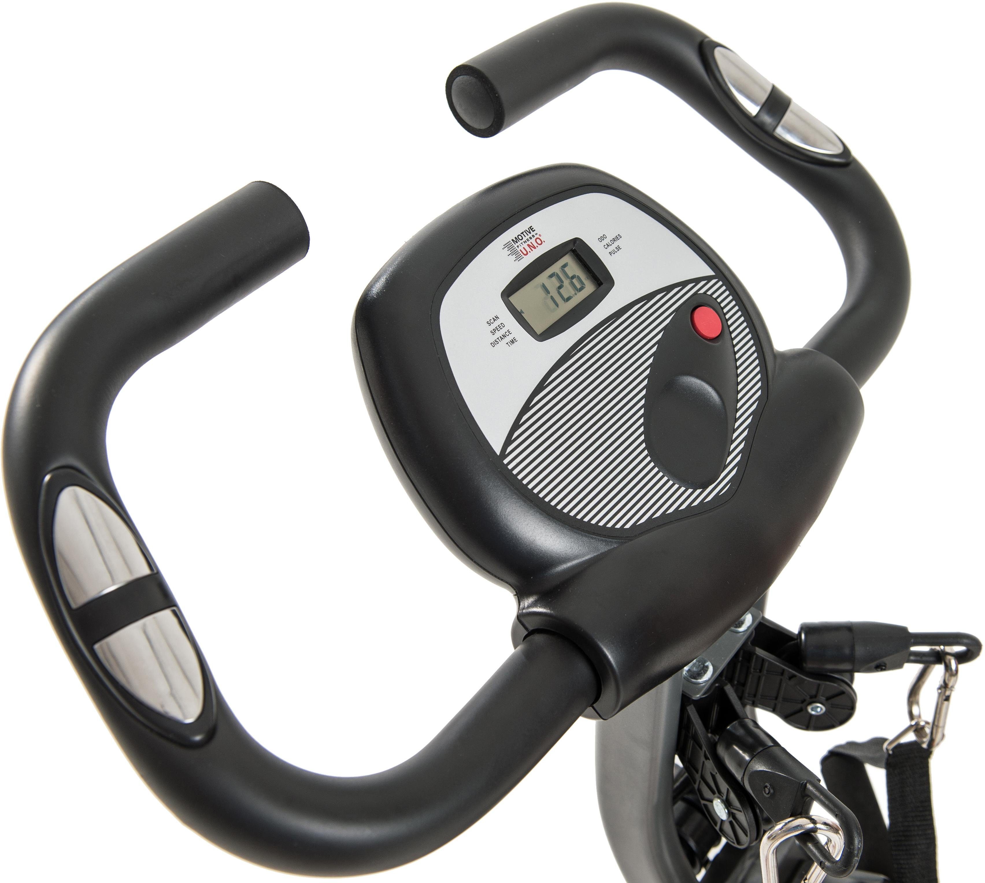 MOTIVE FITNESS by U.N.O. Heimtrainer Multi-Function X-BIKE, inkl. Seilzug für Arme und Beine