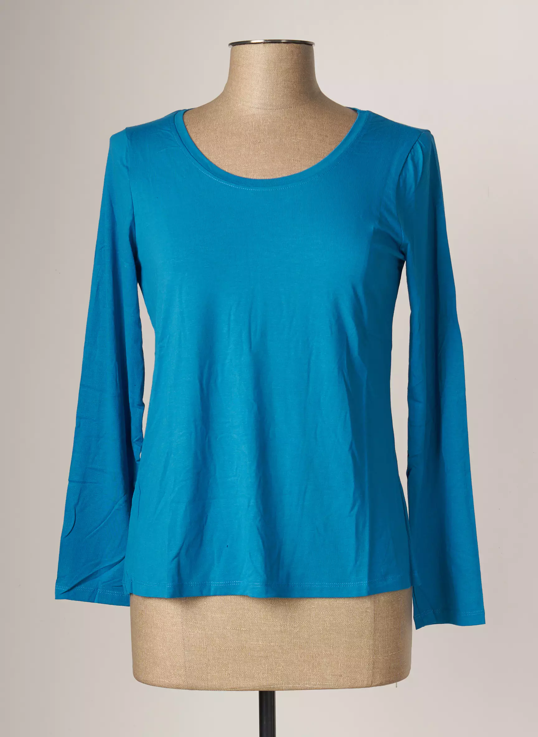 Maloka Tshirts Femme couleur bleu