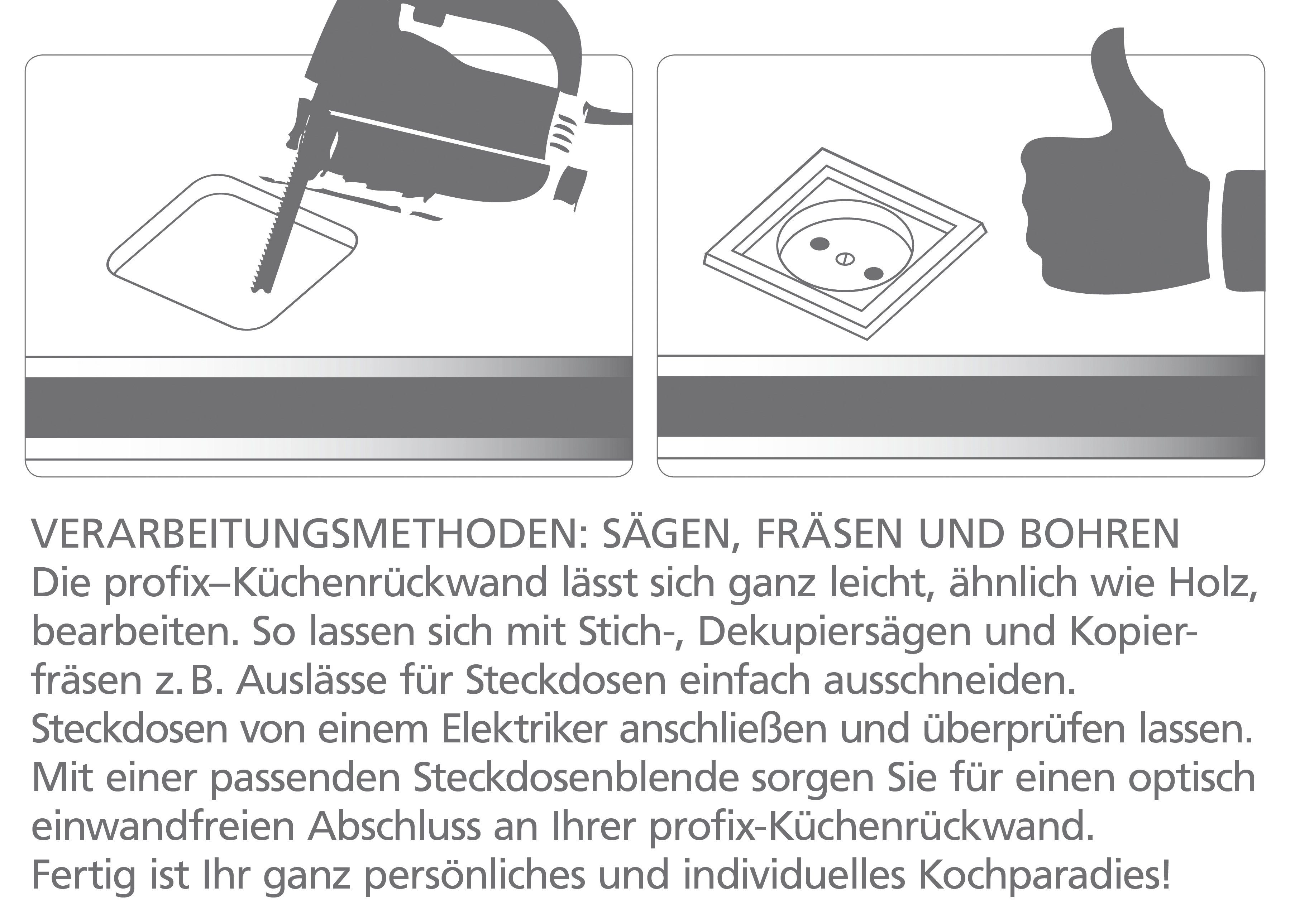 MySpotti Küchenrückwand profix, Mediterran