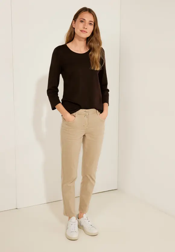 CECIL Basic Shirt mit Rundhals