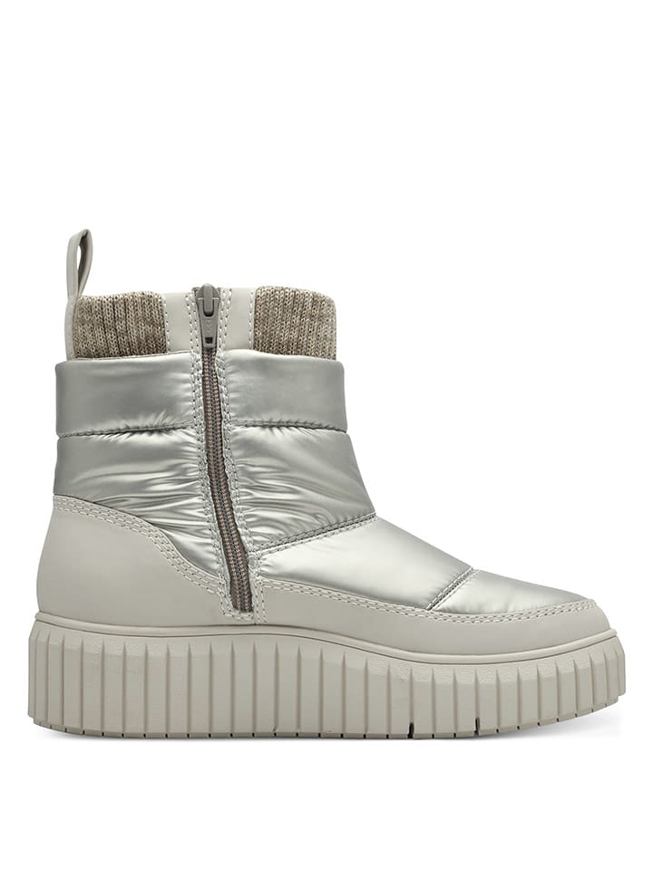 s.Oliver Winterboots in Silber günstig kaufen