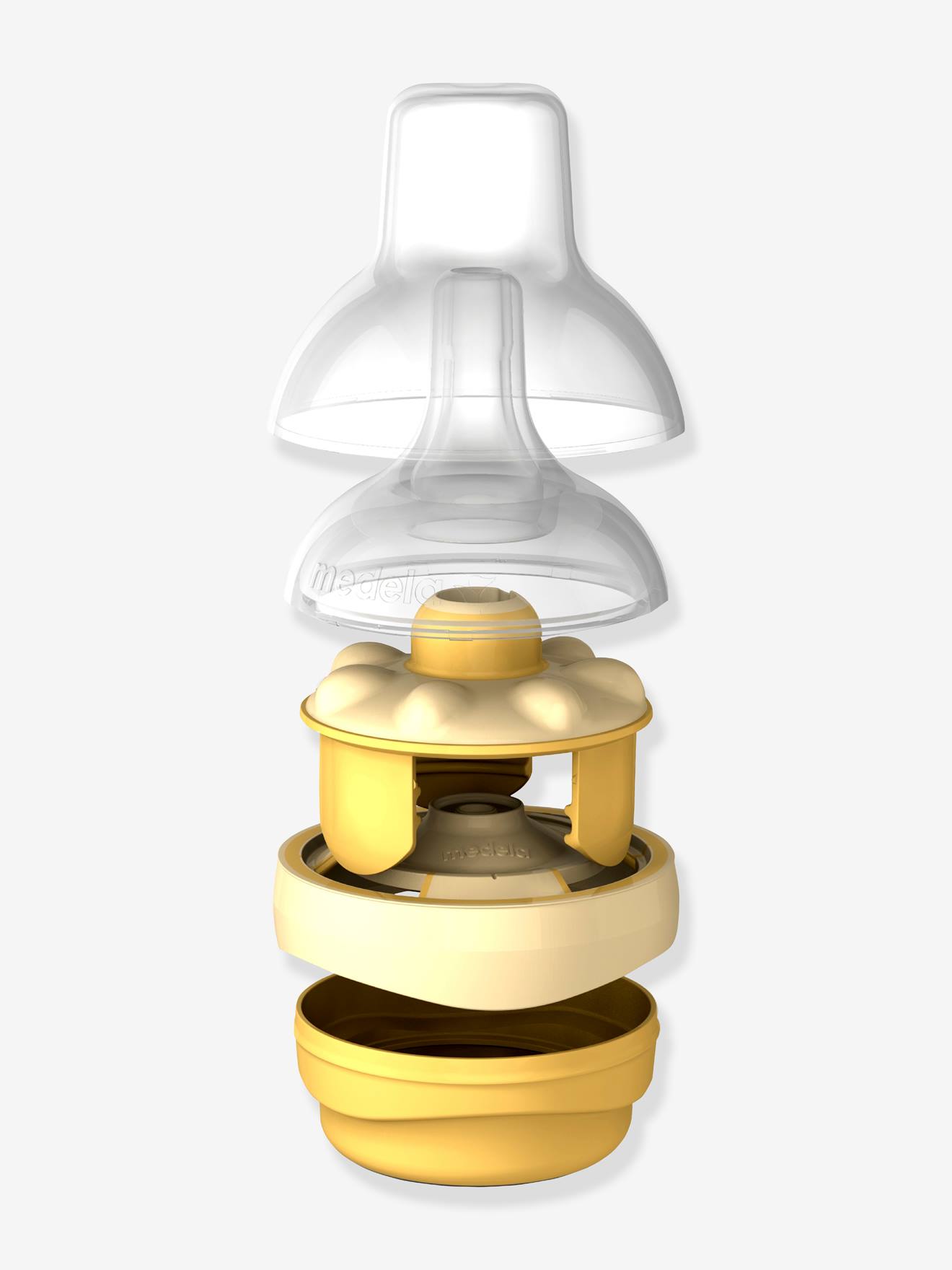 Biberon 150 ml avec embout d’alimentation Calma® MEDELA transparent