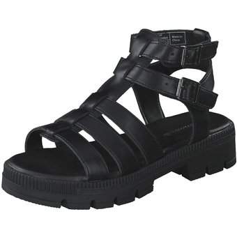 Tom Tailor Sandale in schwarz