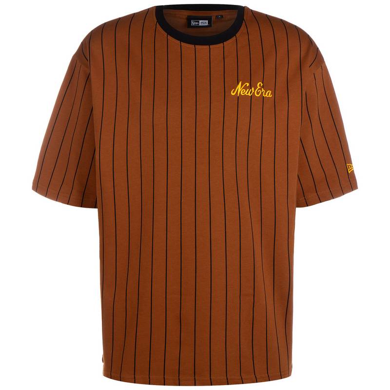 New Era Pinstripe T-Shirt Herren