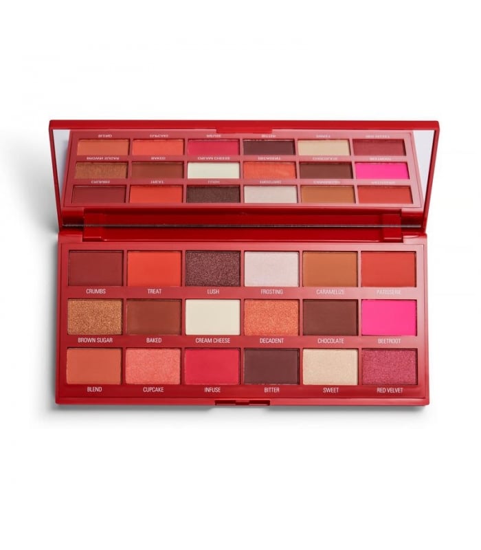 REVOLUTION-Red Velvet Chocolate Palette-Palette Yeux