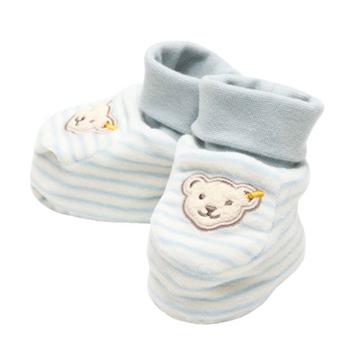 Babyschuhe GOTS, hellblau