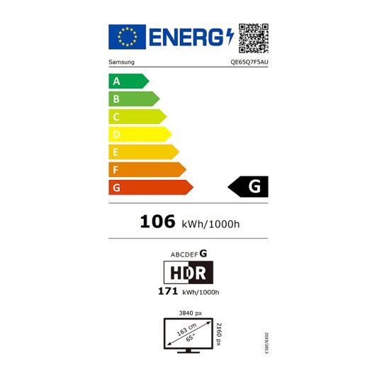 SAMSUNG QE65Q70 - Televizor Smart TV QLED UHD 4K de 65