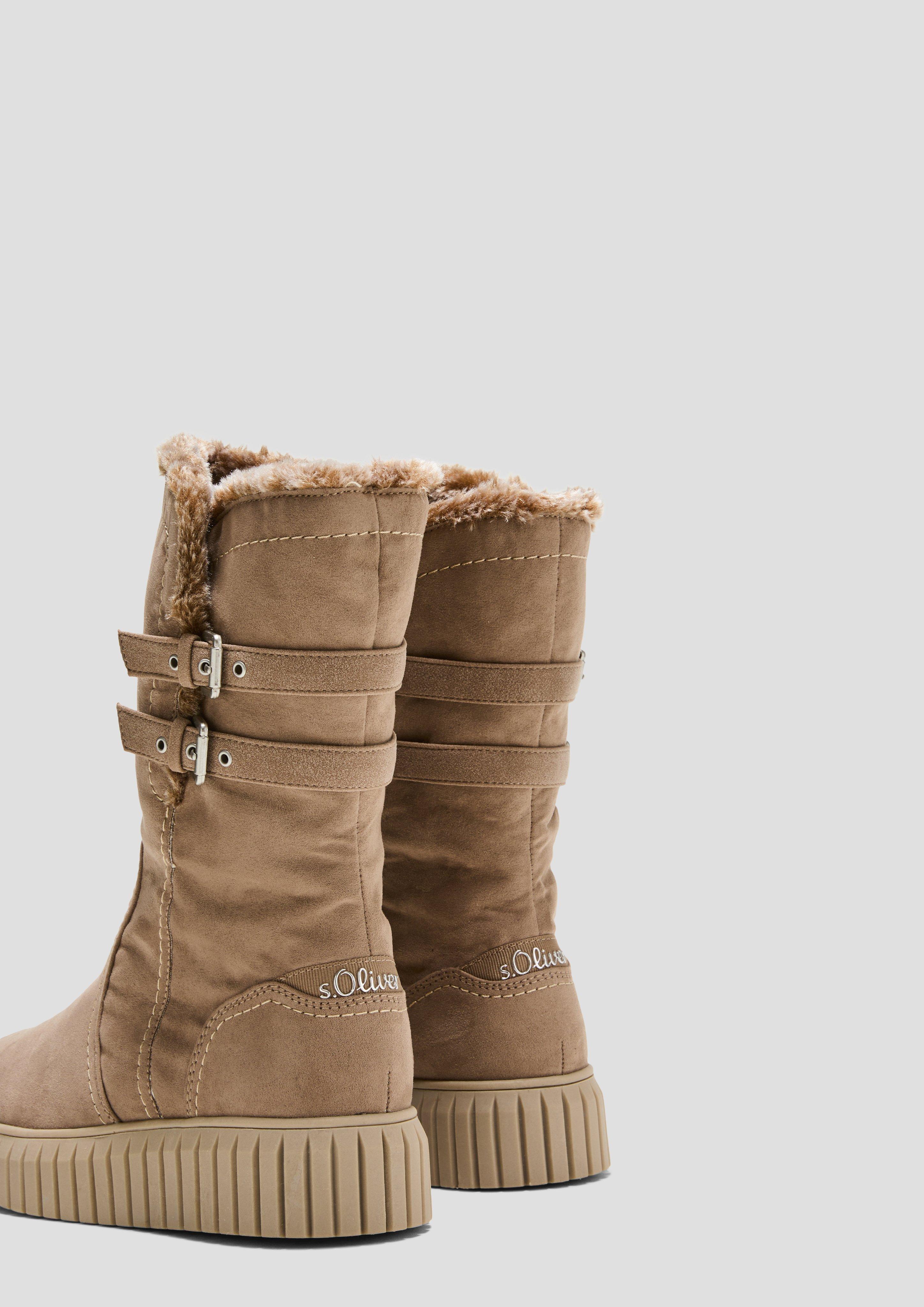 Warm gefütterte Stiefel  6008597-341