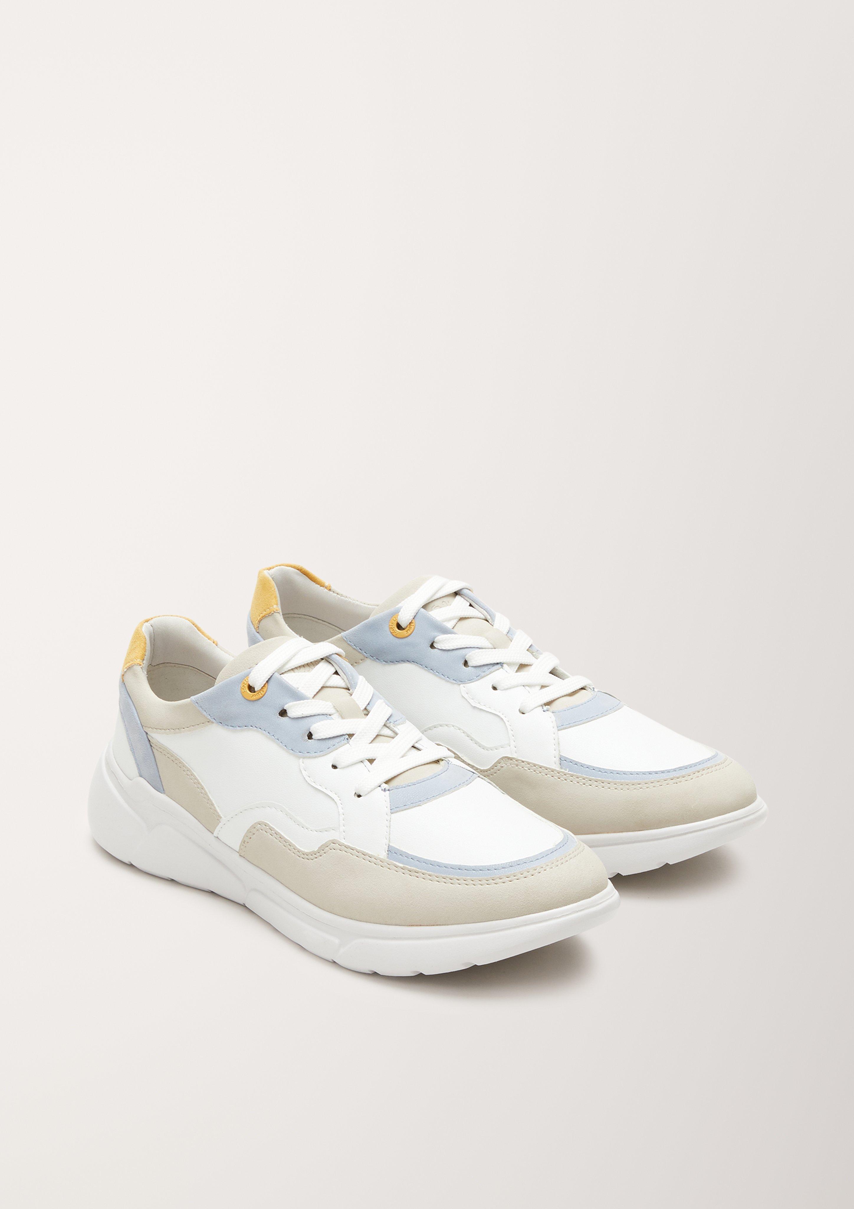 Vegane Sneaker im Materialmix  6005325-183
