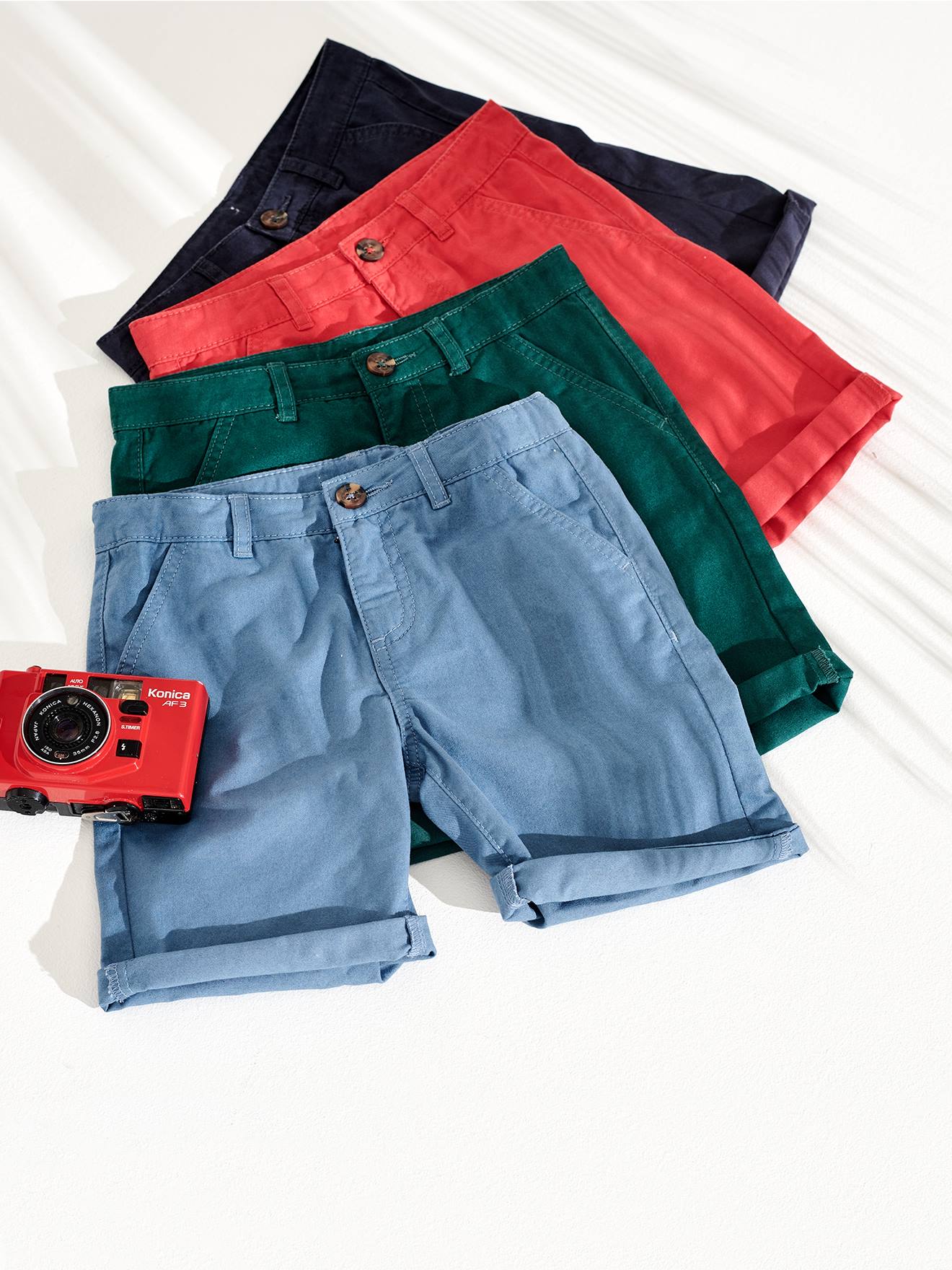 Vertbaudet Jungen Chino-Shorts Oeko-Tex - beige