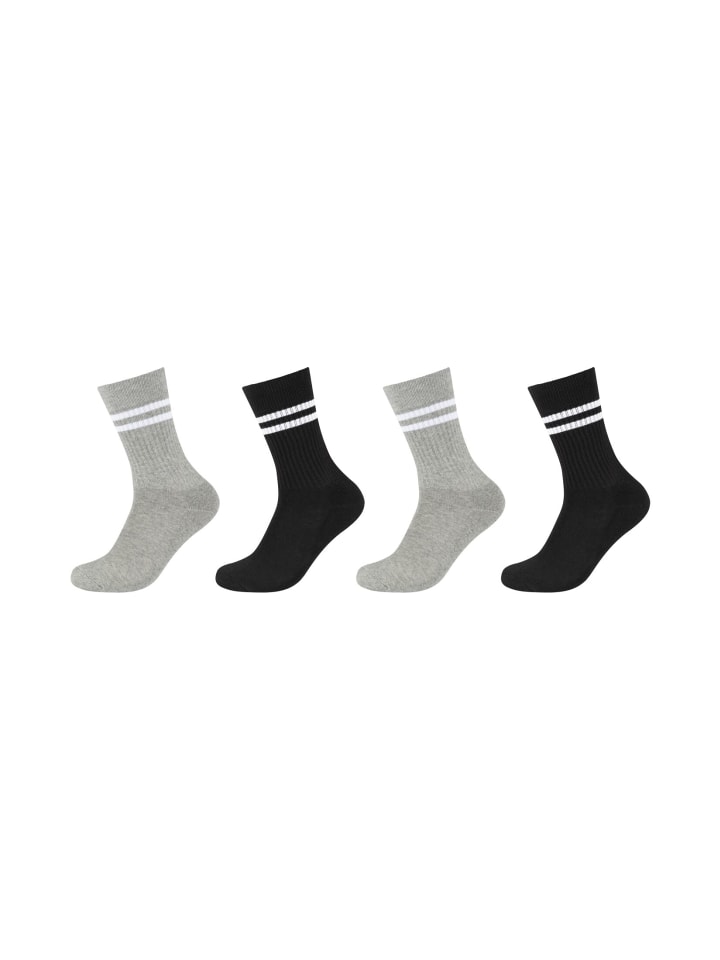S. Oliver Tennissocken 4er Pack originals in Schwarz mix günstig kaufen