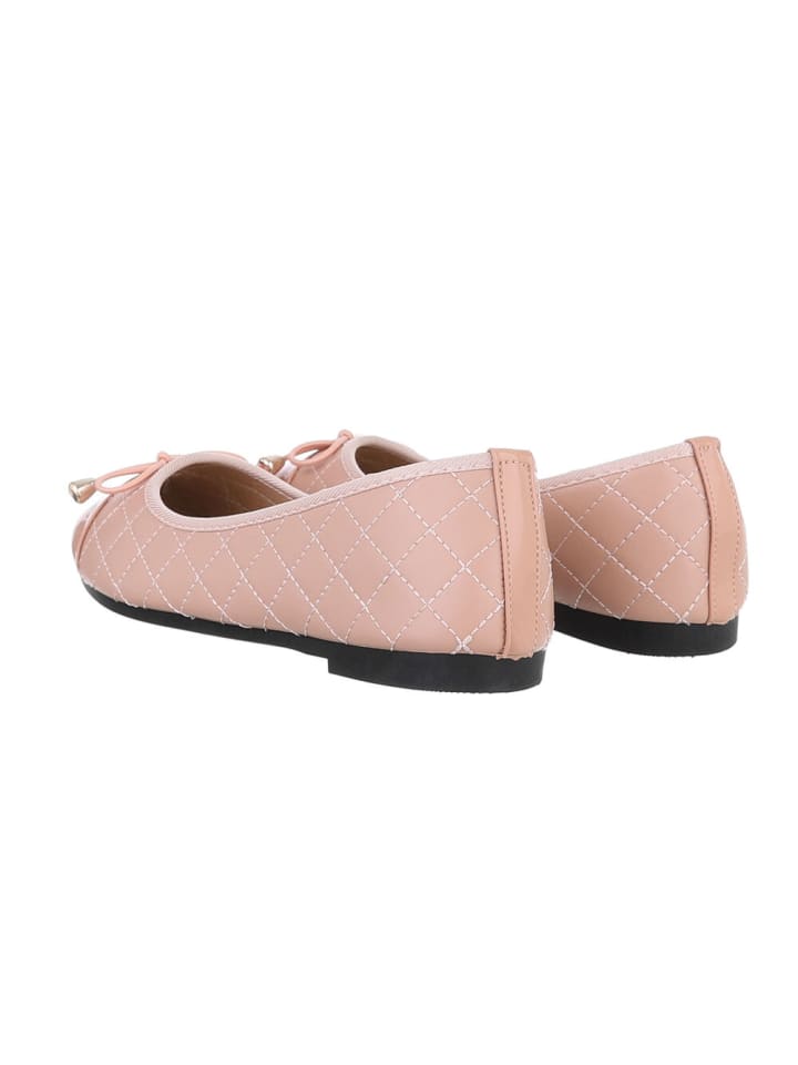 Ital-Design Ballerina in Altrosa günstig kaufen