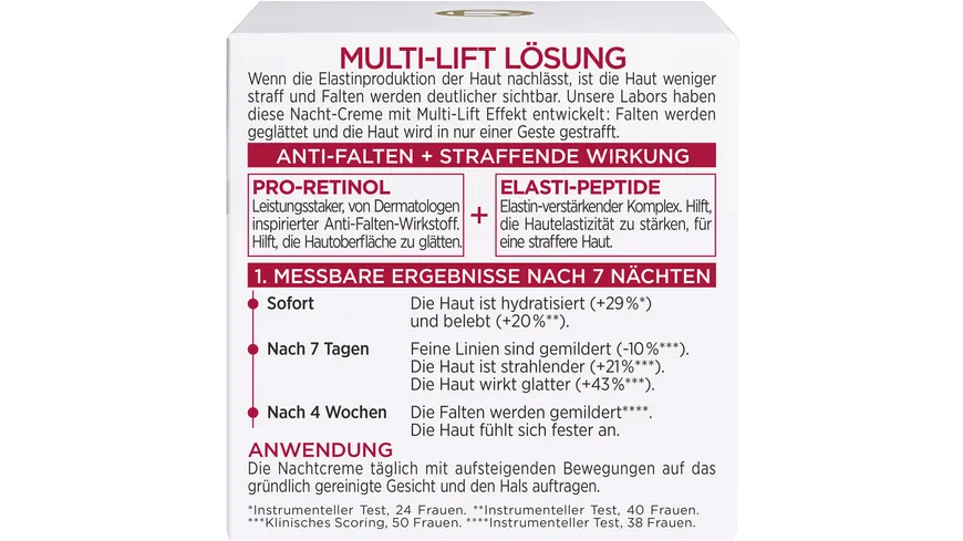 L'Oréal Paris Revitalift Feuchtigkeitspflege Nachtcreme 50 ml