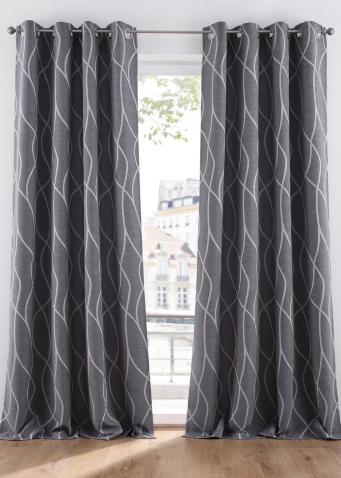 Jacquard Vorhang (1er Pack)