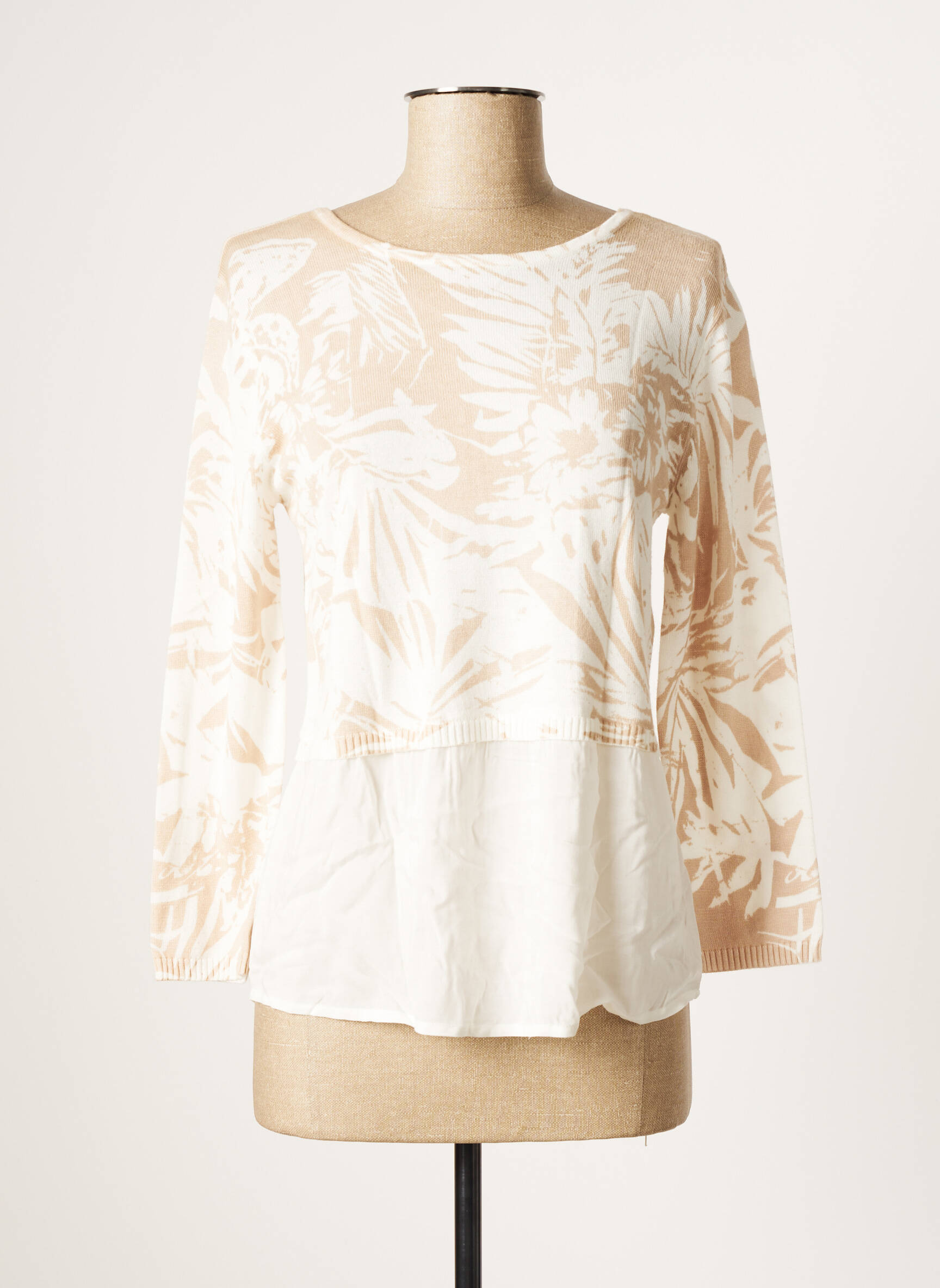 Kanope Tuniquemanchelongue Femme couleur beige