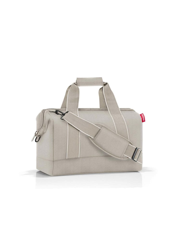 Reisenthel travelling allrounder M - Reisetasche 40 cm (twist blush) in herringbone sand günstig kaufen onesize