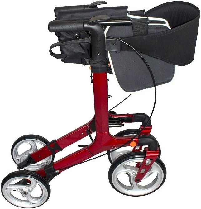 ANTAR Aluminium Premium Rollator AT51111 dunkelrot