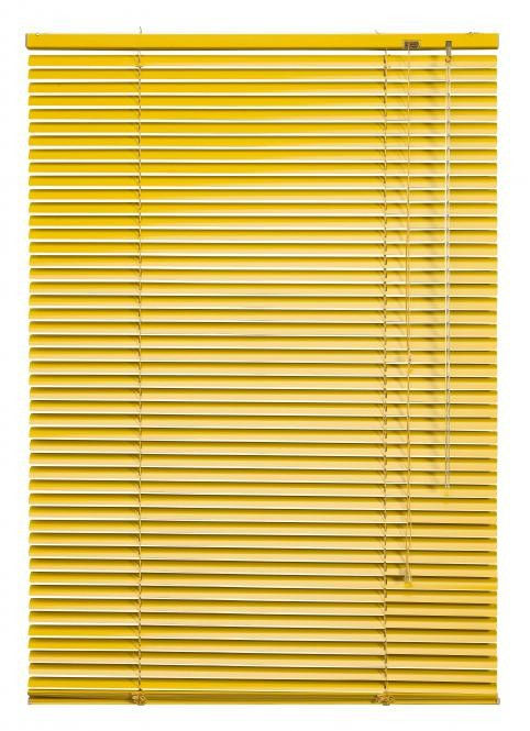 Powertec Bella Casa Aluminium-Jalousie, gelb, 160 x 160 cm