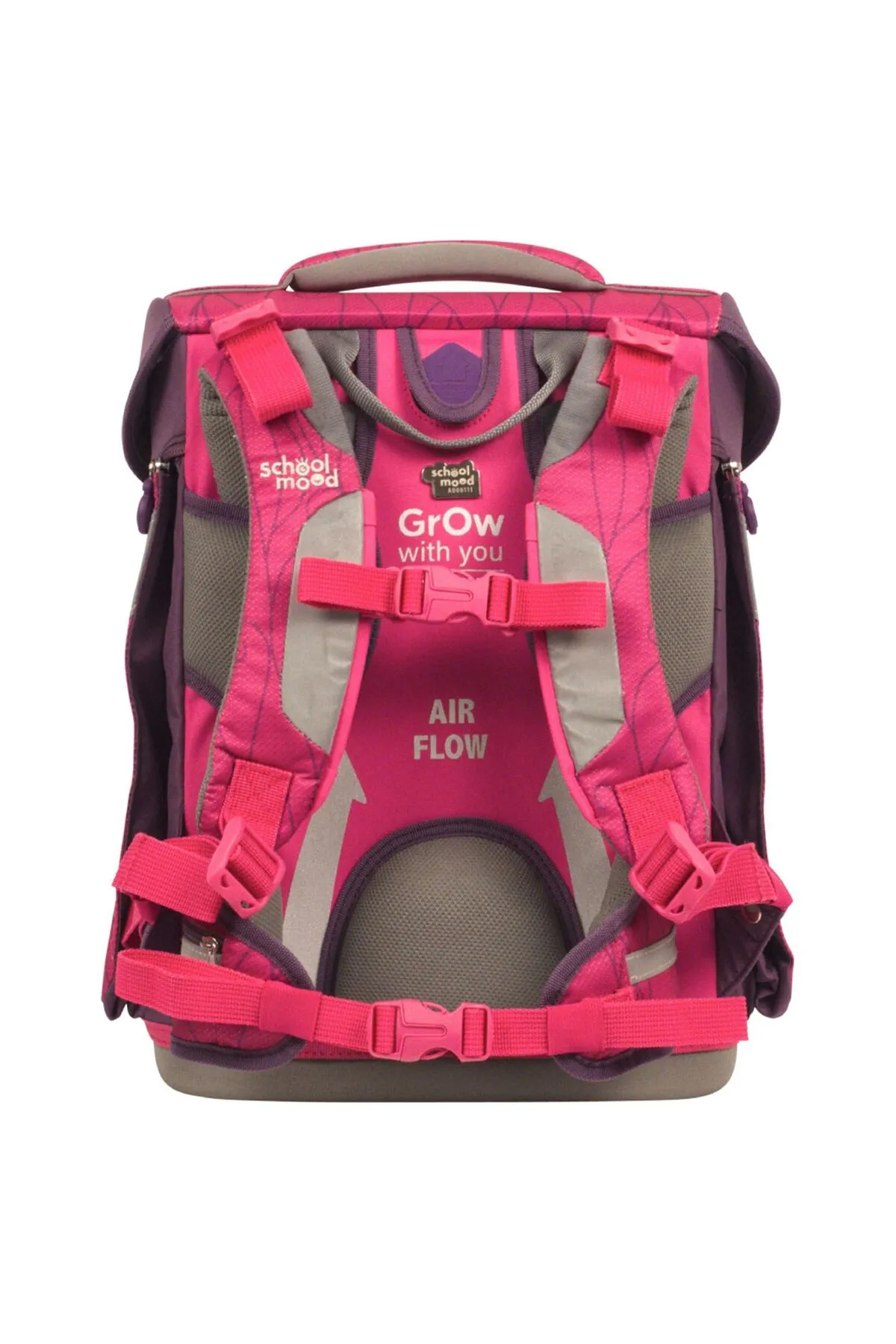 School Mood  Schulrucksack - Rosa - Unifarben