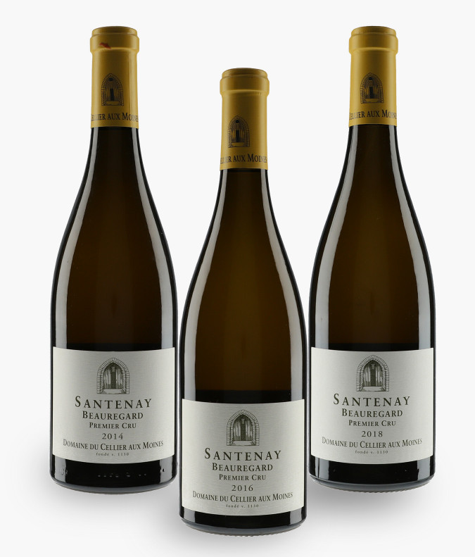 Verticale 2014 2016 2018 Santenay 1er Cru Cellier Aux Moines AutreCELLIER AUX MOINES