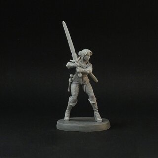 Greatsword Girl (28 mm)