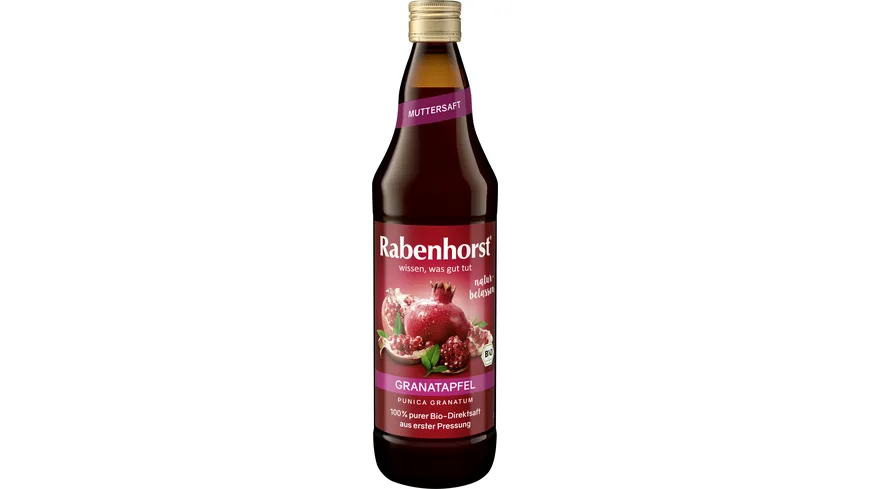 Rabenhorst Bio Granatapfel Muttersaft 700 ml