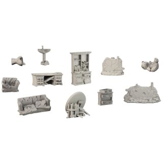 TerrainCrate: Battle-Damaged House