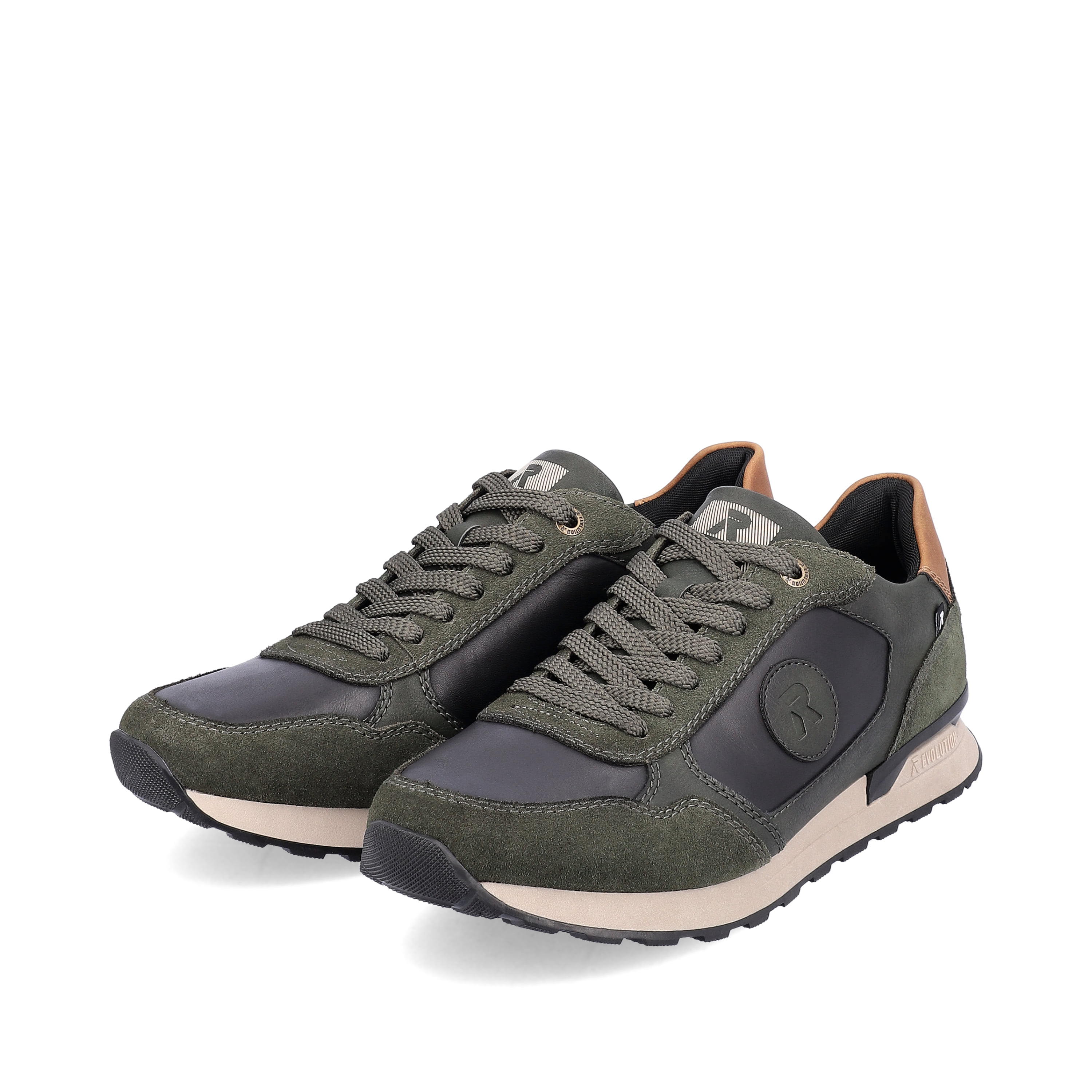 Rieker Herren Sneaker Low rainforest green