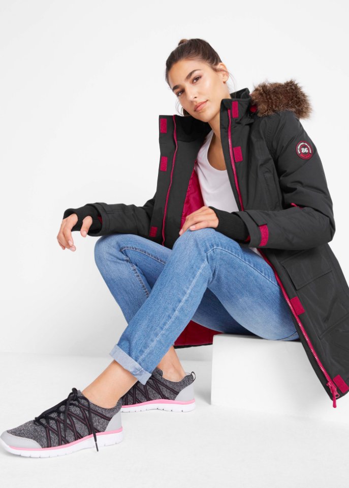 Funktions-Outdoorparka, wattiert