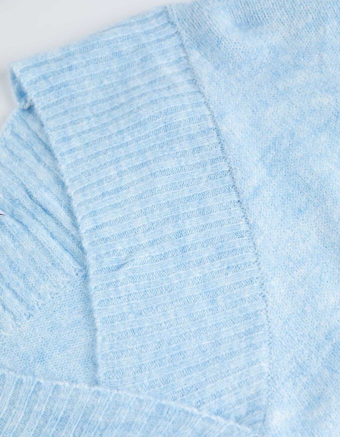 Strickpullover - V-Ausschnitt